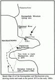 Sketch map (2) of Karangahake and Mackaytown area